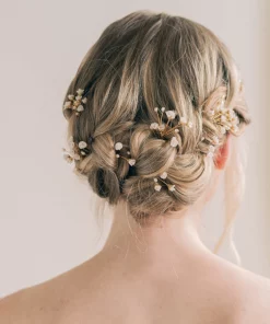 Babys Breath Hair Pins