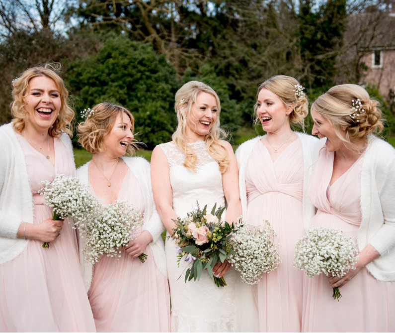 Bridesmaids Hairstyles and Accessories